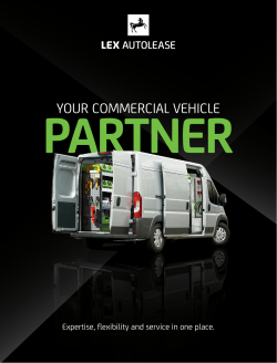 Commercial Vehicle brochure