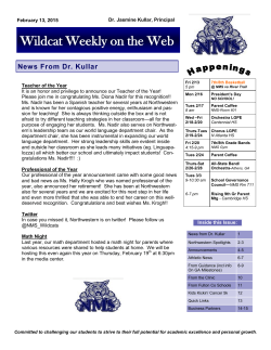 Wildcat Weekly on the Web