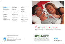 Pico CPAP Mask Brochure