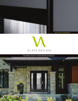 VA Glass Design - Entryguard Doors