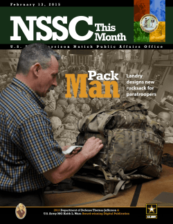 NSSC This Month