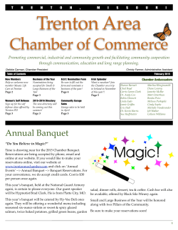 February 2015 - Trenton Chamber of Commerce