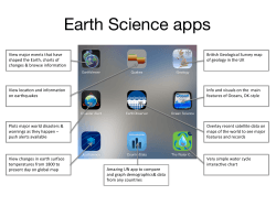 Earth Science apps