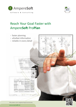 Reach Your Goal Faster with AmpereSoft ProPlan