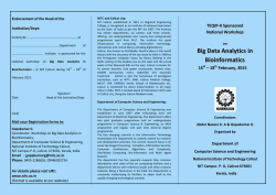 Big Data Analytics in Bioinformatics