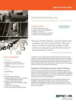 Sanford & Hawley, Inc.