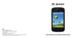 ZTE Zinger User Manual