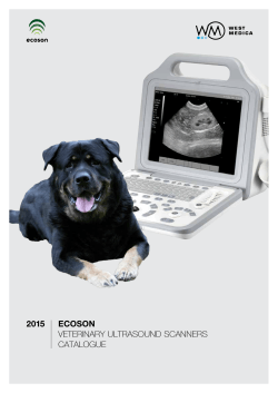 ecoson veterinary ultrasound scanners catalogue