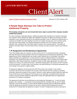 5 Simple Steps Startups Can Take to Protect
