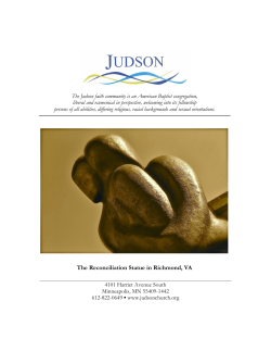 2-15-15 Bulletin.pub - Judson Memorial Baptist Church