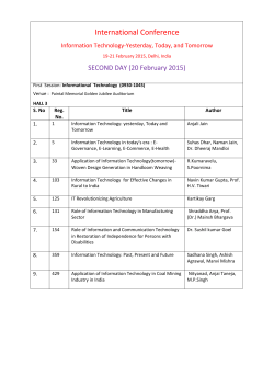 International Conference