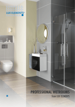 Wetroom Products