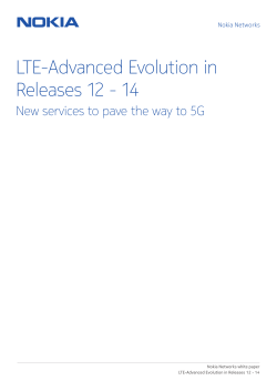 LTE-Advanced Evolution in Releases 12