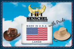 American Made - Henschel Hats