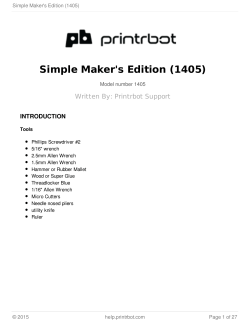 Simple Maker`s Edition (1405)
