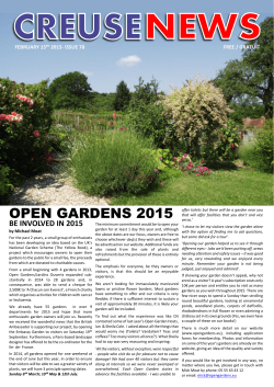 open gardens 2015