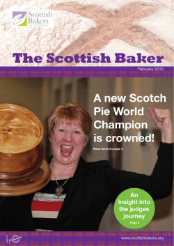 February 2015 - Scottish Bakers