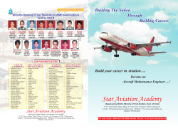 to E-Brochure - Star Aviation Academy