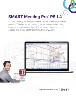 SMART Meeting Pro® PE 1.4
