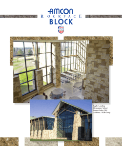 R O C K F A C E - Amcon Block and Precast, Inc.