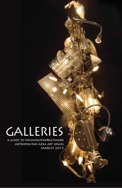 March2015galleries - Galleries Magazine