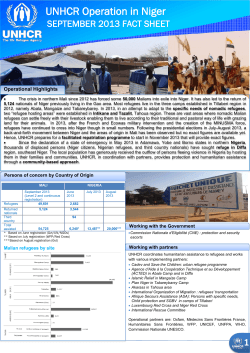 Opération Sahel - Regional Overview