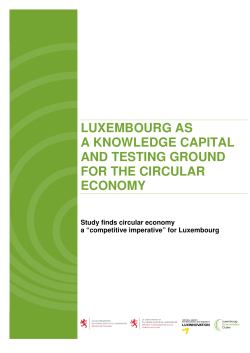 luxembourg as a knowledge capital and testing ground for the