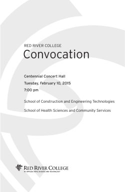 Convocation - Red River College