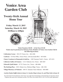 Venice Area Garden Club