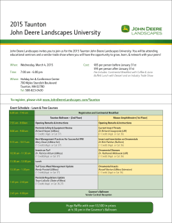Information and Registration for Lawn & Tree Courses