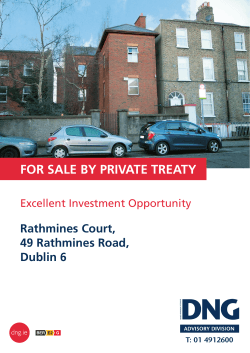 FOR SALE BY PRIVATE TREATY