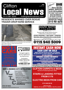 INSTANT CASH NOW - Nottingham Local News