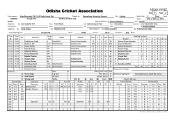 Vijay Merchant Trophy Final-(MP