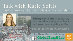 Duke alumna and current Harvard Law student