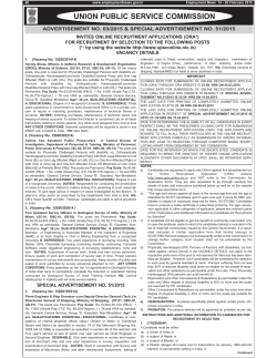 Notification - India Govt Jobs