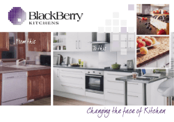 Brochure - BlackBerry Kitchens