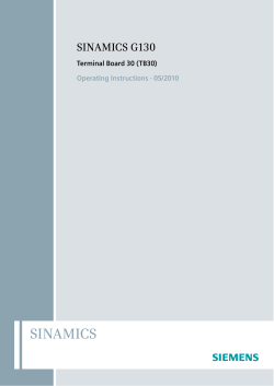 Terminal Board 30 (TB30) - Siemens Industry Online Support