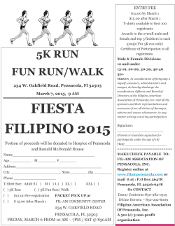 FIESTA FILIPINO 2015 - Filipino-American Association of Pensacola