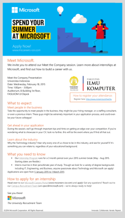 Meet Microsoft.