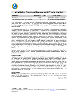 Mira Mahal Premises Management Private Limited