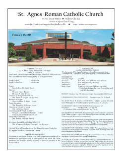 St. Agnes Roman Catholic Church - John Patrick Publishing Company