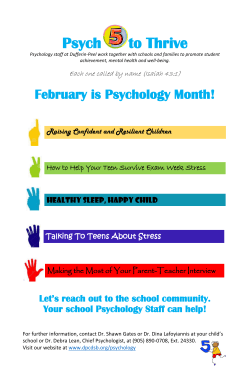 Psychology Poster