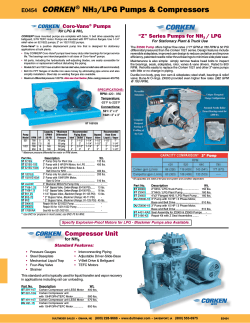 CORKEN® NH3/LPG Pumps & Compressors