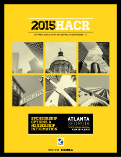 2015hacr - Hispanic Association on Corporate Responsibility