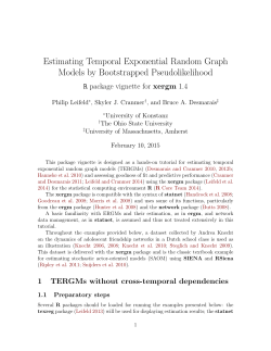 Estimating Temporal Exponential Random Graph Models by