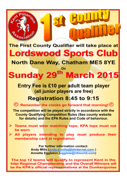 Lordswood Sports Club - Kent Petanque League