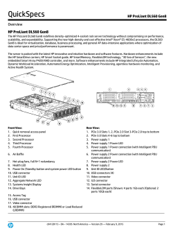 HP ProLiant DL560 Gen8