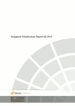 Singapore Infrastructure Report Q2 2015