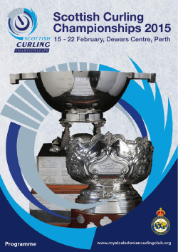 Scottish Curling Championships - The Royal Caledonian Curling Club