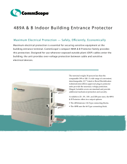 489A & B Indoor Building Entrance Protector